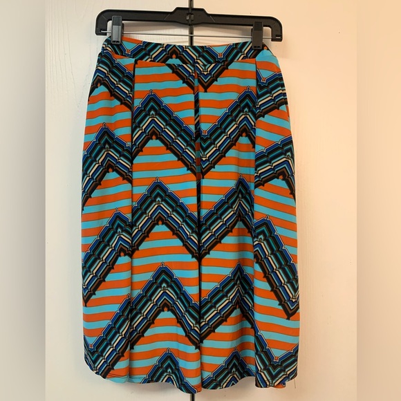 LuLaRoe Skirt Colorful Pattern Size XL. - Picture 2 of 4